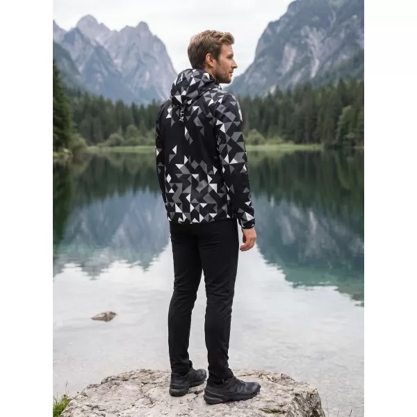  Muška vrhunska softshell jakna ALTISPORT VOJ/ALM108JACK01 CRNA 
