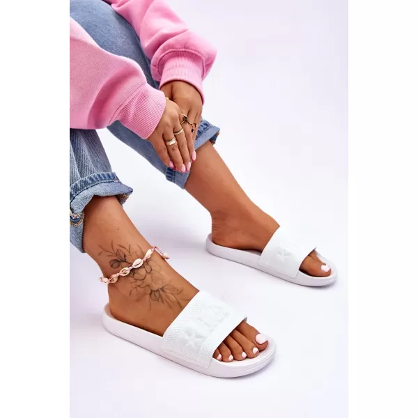  Ženske papuče BIG STAR LL274A159 WHITE Big Star Shoes 