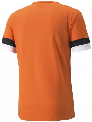 Funkcionalna muška majica PUMA TEAMRISE JERSEY 704932-08 ZLATNI MAK/CRNO/BIJELO