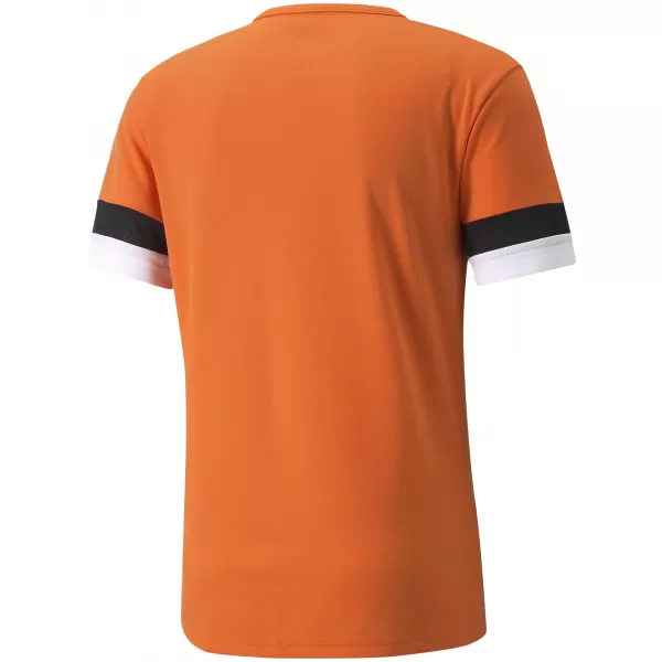  Funkcionalna muška majica PUMA TEAMRISE JERSEY 704932-08 ZLATNI MAK/CRNO/BIJELO 