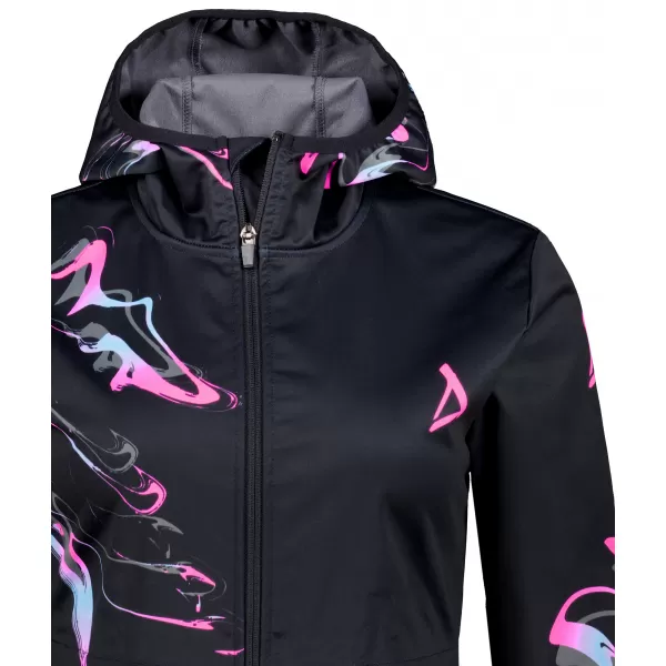  Ženska vrhunska softshell jakna ALTISPORT VOJ/ALW064JACK01 CRNO RUŽIČASTA 