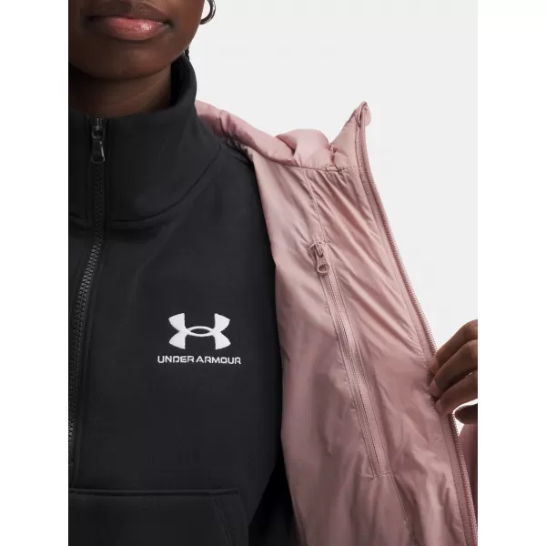  Ženska jakna UNDER ARMOUR LEGEND DOWN JACKET 6008818-673 RUŽIČASTA 