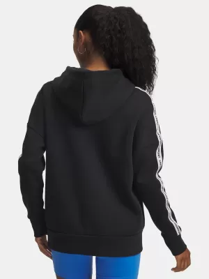 Ženski sweatshirt UNDER ARMOUR ICON FLEECE TAPED HDY 6003708-004 CRNA