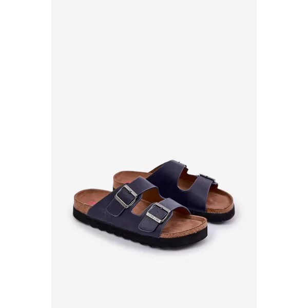  Muške papuče BIG STAR NN174530 BLUE Big Star Shoes 