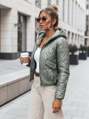 Ženska jakna DSTREET TY3712 ZELENA
