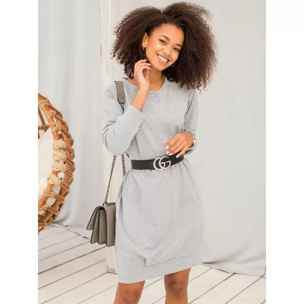  Haljina BASIC FEEL GOOD RV-TU-5184.93P SIVA 