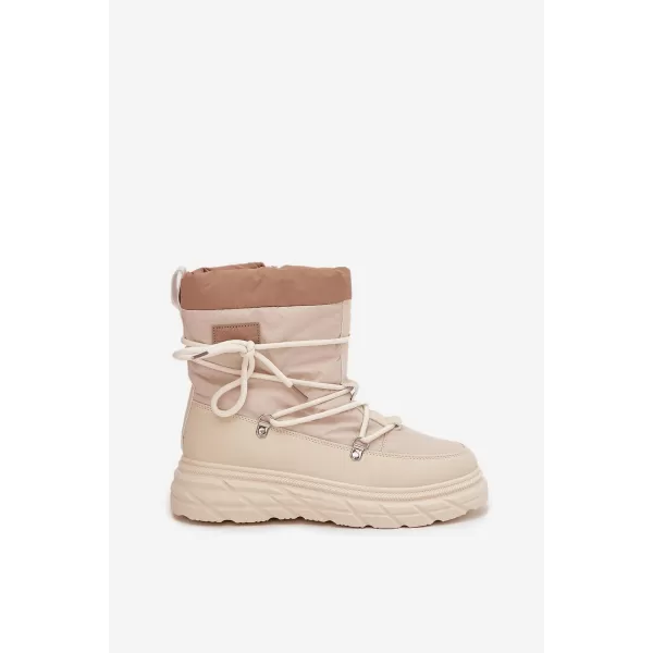  Ženske zimske čizme LEE COOPER LCJ-25-44-3931 BEŽ 