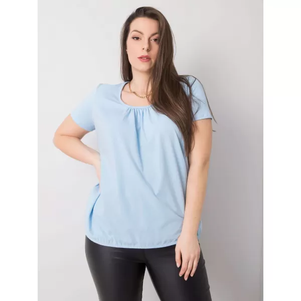 Ženska majica kratkih rukava BASIC FEEL GOOD RV-TS-6320.85P SVIJETLOPLAVA 