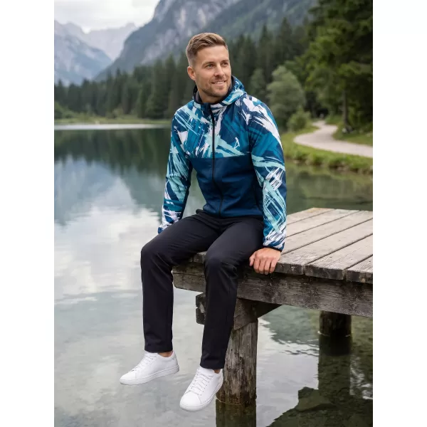  Muška vrhunska softshell jakna ALTISPORT VOJ/ALM039JACK01 TAMNOPLAVA 