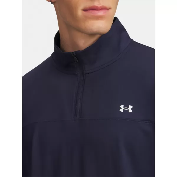  Muška majica kratkih rukava UNDER ARMOUR UA T2G 1/4 ZIP 6010129-410 PLAVA 