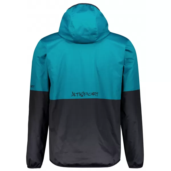  Muška vrhunska softshell jakna ALTISPORT VOJ/ALM051JACK01 KEROZIN/CRNA 