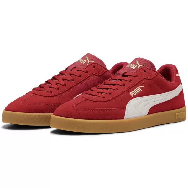  Čizme PUMA CLUB II ERA SUEDE 400717-08 FORATRED/P.WHITE/ FORATRED/STR.BIJELO/PUMA ZLATO 