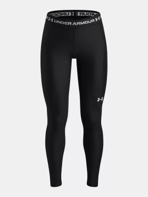 Tajice za djevojčice UNDER ARMOUR HEATGEAR LEGGING 6009975-001 CRNA