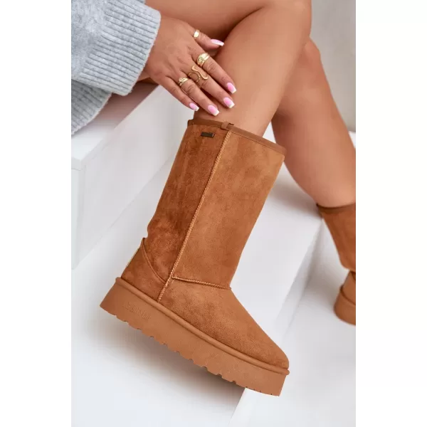  Ženske cipele BIG STAR OO274893 SMEĐA/BEŽ Big Star Shoes 