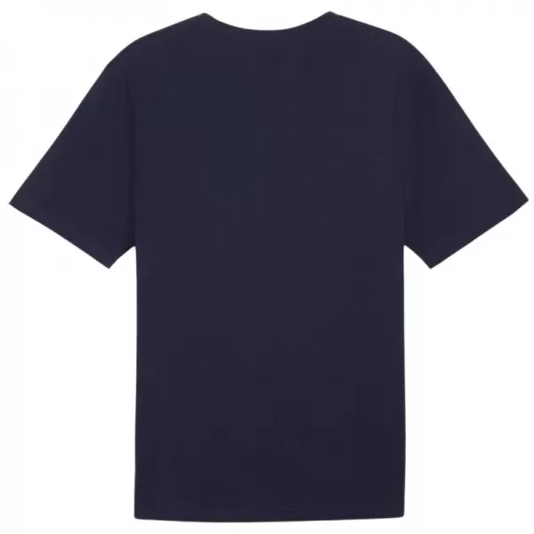  Funkcionalna muška majica PUMA TEAMRISE LOGO JERSEY COTTON 658705-06 PUMA TAMNOPLAVA/PUMA BIJELA 