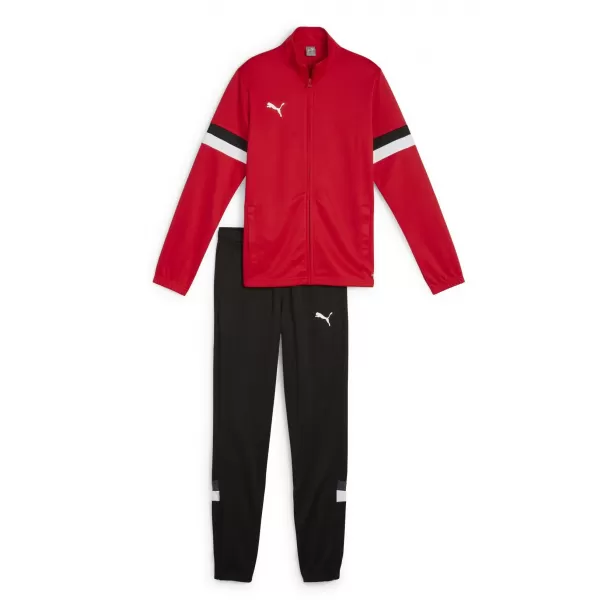  Dječji komplet PUMA TEAMRISE TRACKSUIT JR 658655_01 PUMA CRVENA/PUMA CRNA 
