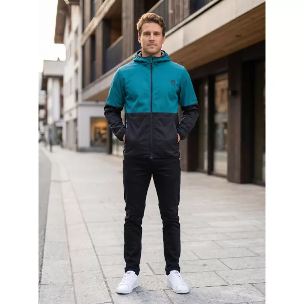  Muška vrhunska softshell jakna ALTISPORT VOJ/ALM051JACK01 KEROZIN/CRNA 