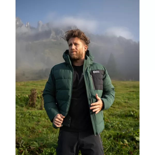  Muška zimska jakna NORDBLANC BRAMBLE NBWJM8258 TAMNO ZELENA 