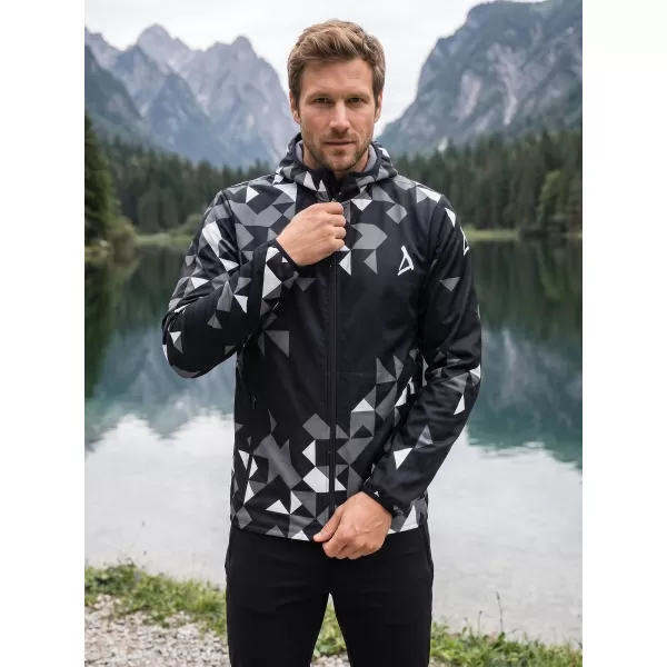  Muška vrhunska softshell jakna ALTISPORT VOJ/ALM108JACK01 CRNA 