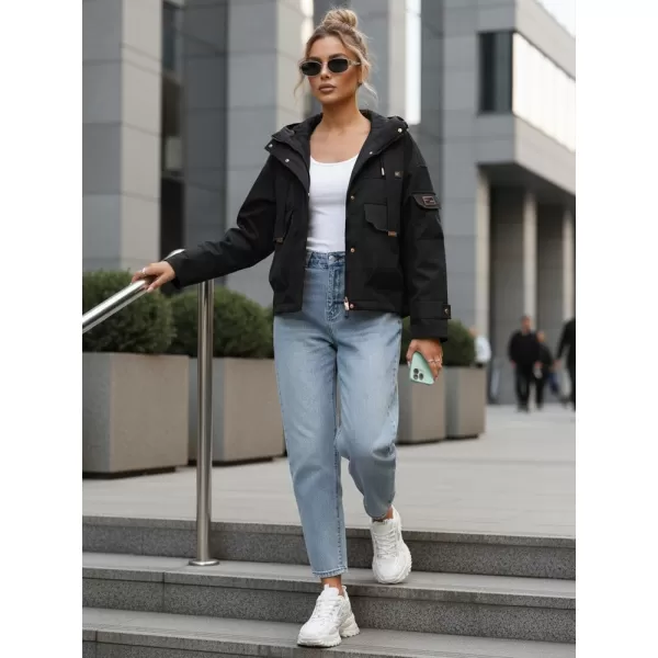  Ženska jakna DSTREET TY5636 CRNA 
