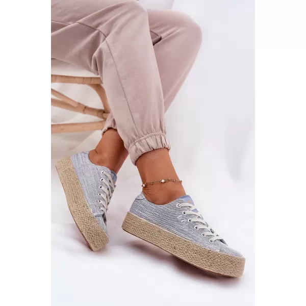  Ženske tenisice LEE COOPER LCW-25-02-3284 SVIJETLOPLAVA 