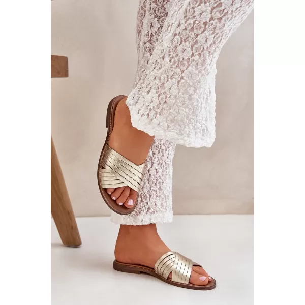  Ženske papuče BOTO SHOES 3682 35317 ŽUTA BOJA 