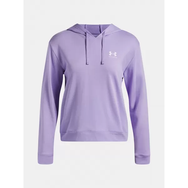  Ženski sweatshirt UNDER ARMOUR UA RIVAL TERRY HOODIE 6005511-538 LJUBIČASTA 