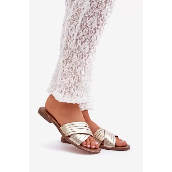  Ženske papuče BOTO SHOES 3682 35317 ŽUTA BOJA 