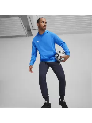 Muški sweatshirt PUMA TEAMGOAL CASUALS HOODY 658618_02 IGNITE BLUE/ UPALITI PLAVO/PUMA BIJELO