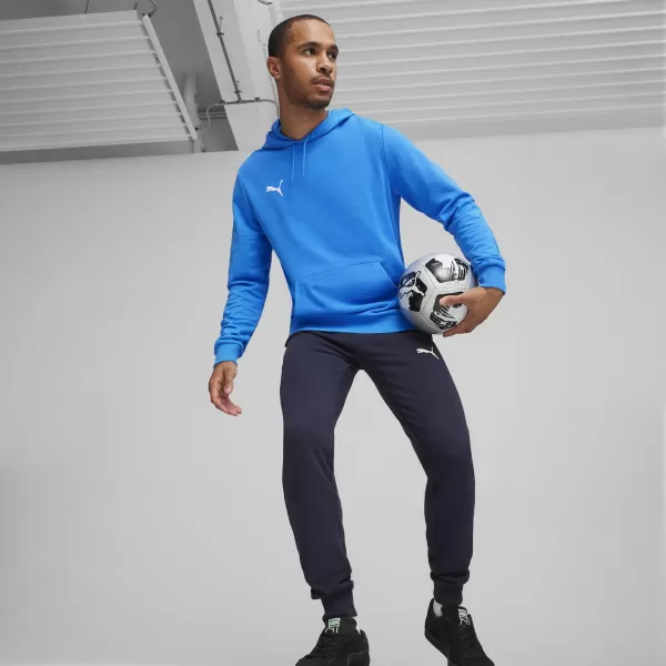  Muški sweatshirt PUMA TEAMGOAL CASUALS HOODY 658618_02 IGNITE BLUE/ UPALITI PLAVO/PUMA BIJELO 