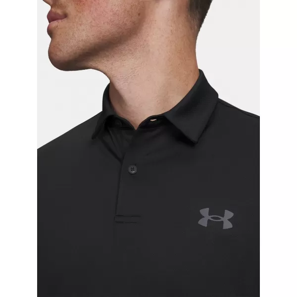 Muška majica kratkih rukava UNDER ARMOUR MATCHPLAY POLO 6009799-001 CRNA 