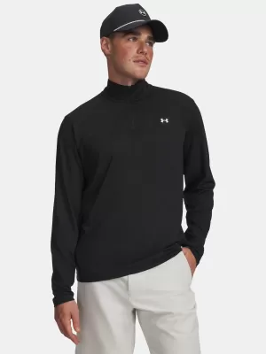 Muška majica kratkih rukava UNDER ARMOUR T2G 1/4 ZIP 6010129-001 CRNA