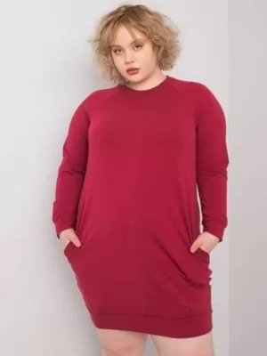 Haljina BASIC FEEL GOOD RV-SK-6296.99 TAMNOCRVENA