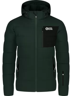 Muška zimska jakna NORDBLANC BRAMBLE NBWJM8258 TAMNO ZELENA