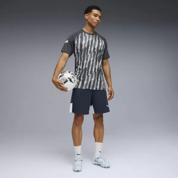  Funkcionalna muška majica PUMA INDIVIDUALLIGA GRAPH JERSEY 660578_02 MINERAL KOBALT/PARNO SIVA 