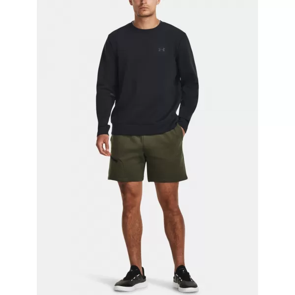 Muški sweatshirt UNDER ARMOUR UA UNSTOPPABLE FLC CREW 1381688-001 CRNA 