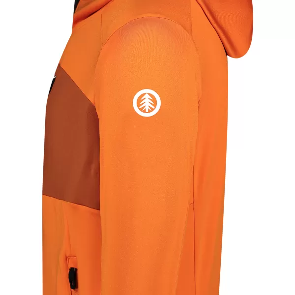  Muški powerfleece duks NORDBLANC BRACKEN NBWFM8286 NARANČASTA 
