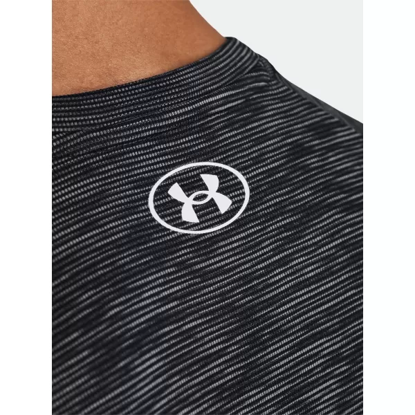  Muška majica kratkih rukava UNDER ARMOUR TECH TEXTURED SS 1382796-001 CRNA 