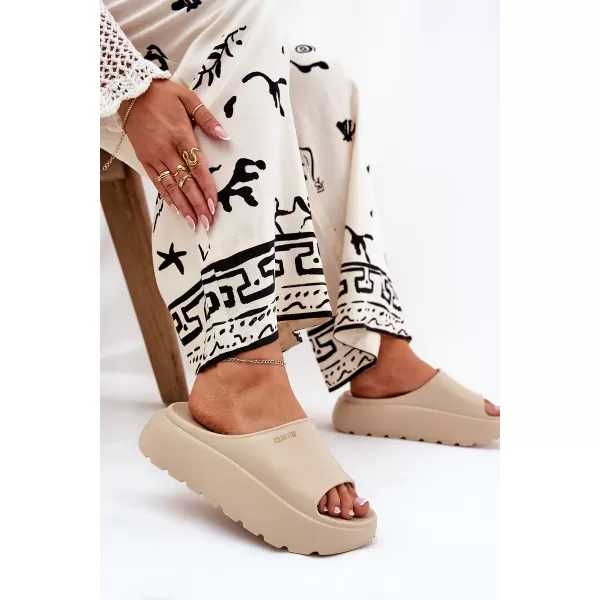  Ženske papuče BIG STAR RR274A569 BEŽ Big Star Shoes 