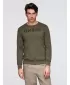 Muški sweatshirt OMBRE B1711 TAMNOMASLINASTO