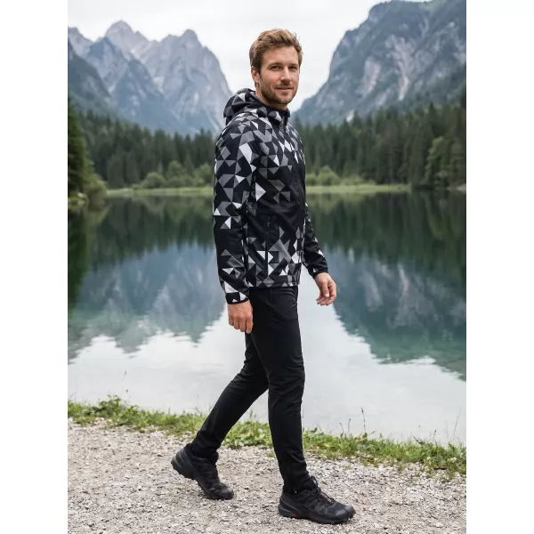  Muška vrhunska softshell jakna ALTISPORT VOJ/ALM108JACK01 CRNA 