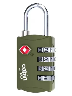 brava CABINZERO TSA Travel Lock GRUZIJSKI KAKI