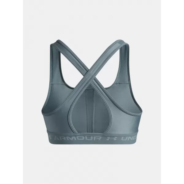  Ženski grudnjak UNDER ARMOUR CROSSBACK MID BRA 1361034-587 PLAVA 