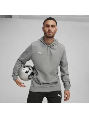 Muški sweatshirt PUMA TEAMGOAL CASUALS HOODY 658618_33 SREDNJE SIVI VRIJESAK/BIJELI