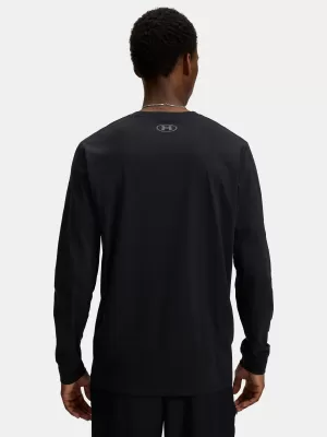 Muška majica kratkih rukava UNDER ARMOUR UA SPORTSTYLE LEFT CHEST LS 1329585-002 CRNA