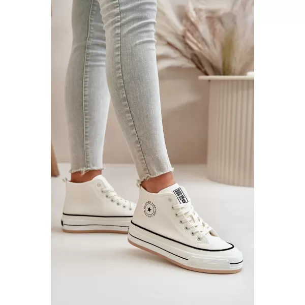 Ženske tenisice BIG STAR OO274061 WHITE Big Star Shoes 