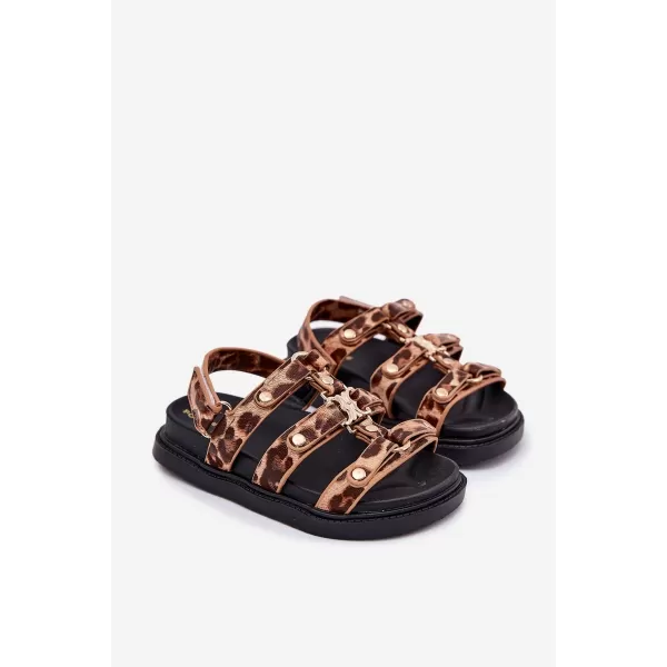  Dječje sandale BOTO LUNESSA 38047 LEOPARD 