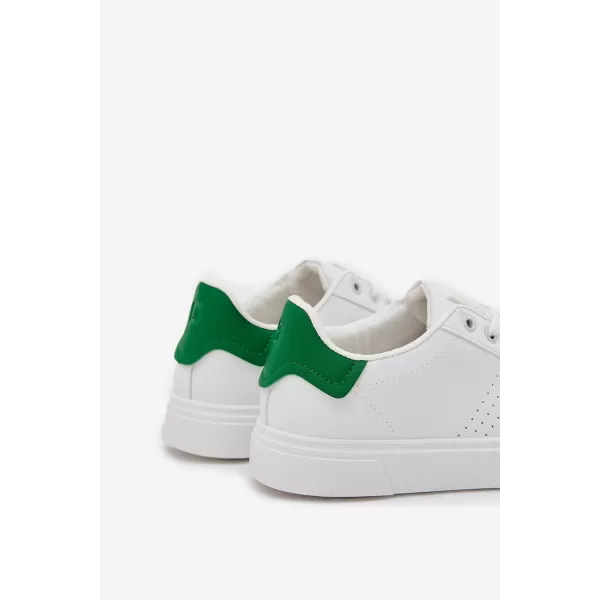  Muške cipele BIG STAR OO174116 WHITE/GREEN Big Star Shoes 