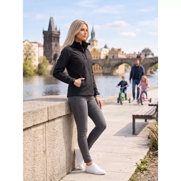  Ženska softshell jakna ALTISPORT NoPrint NP/ALW945 EBANOVINA SIVA 