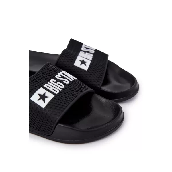  Muške papuče BIG STAR JJ174505 BLACK Big Star Shoes 